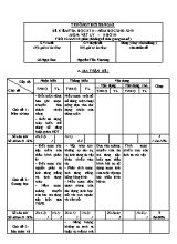 Ma trận và đề kiểm tra học kỳ II môn Vật lý Lớp 9 - Năm học 2018-2019 - Trường THCS Sơn Cao (Có đáp án)